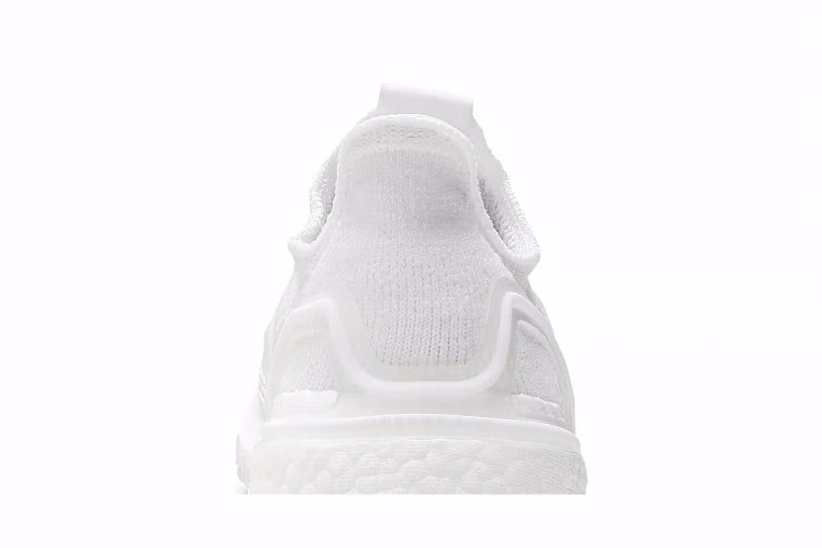 adidas Women's UltraBoost 19 Triple White, view 8