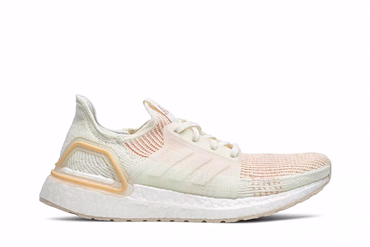 Adidas Women's UltraBoost 19 Glow Orange, view 2
