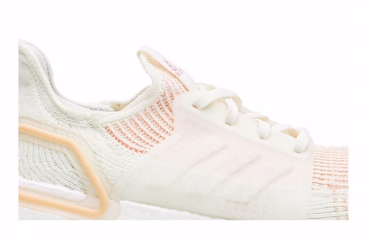 Adidas Women's UltraBoost 19 Glow Orange, view 3