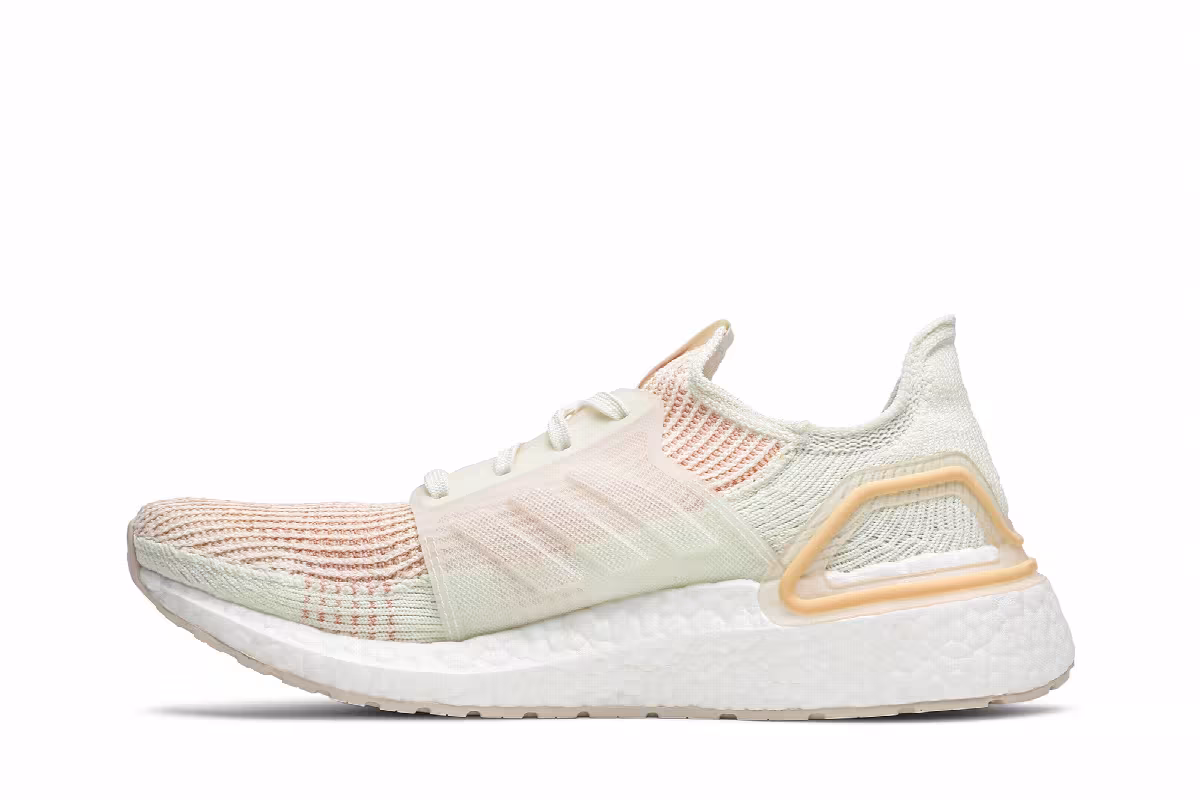 Adidas Women's UltraBoost 19 Glow Orange, view 4