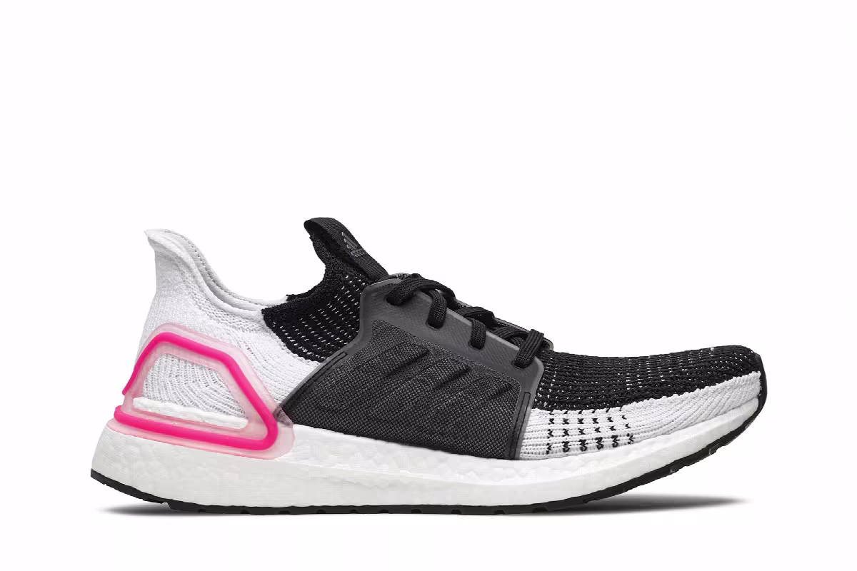 adidas Women's UltraBoost 19 Pink, view 2