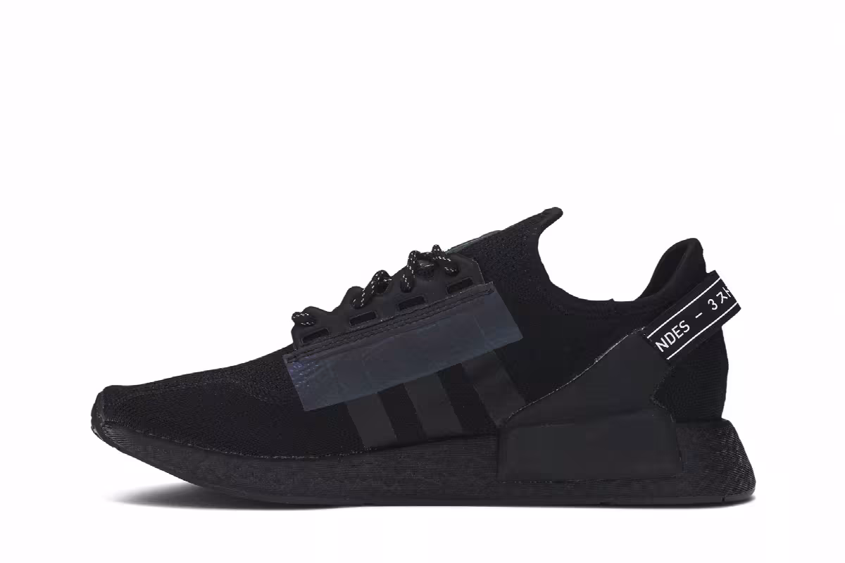 Adidas NMD_R1 V2 Triple Black, view 4