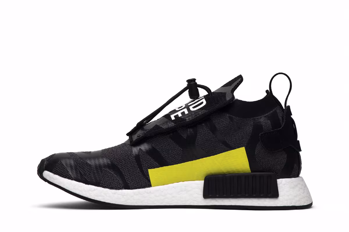 Neighborhood x A Bathing Ape x adidas NMD_TS1 PK Stealth, view 4