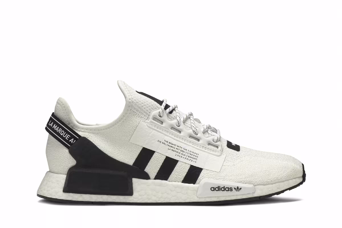 Adidas NMD_R1 V2 Footwear White, view 2