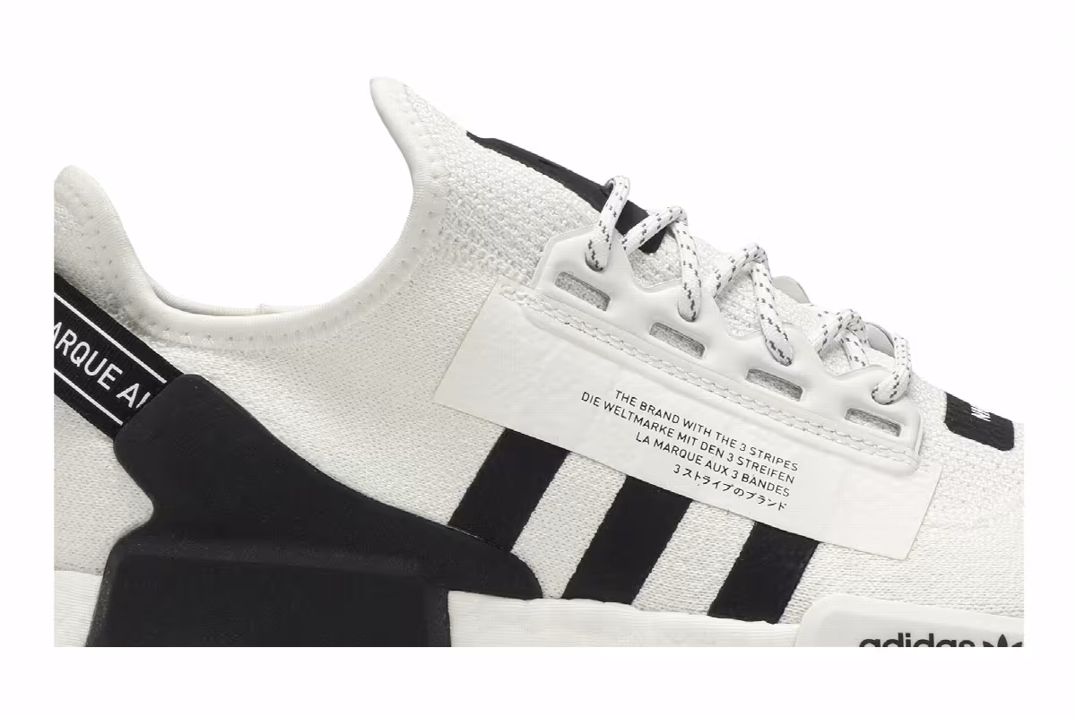 Adidas NMD_R1 V2 Footwear White, view 3
