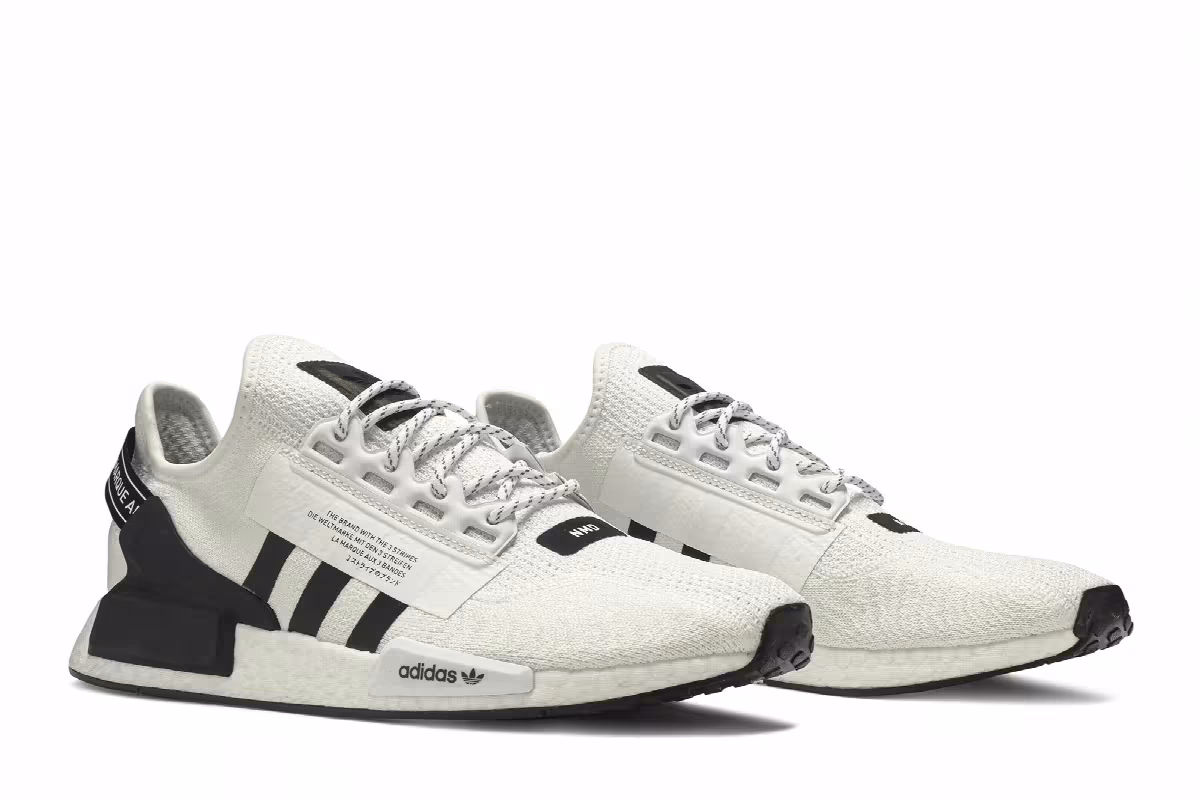 Adidas NMD_R1 V2 Footwear White, view 9