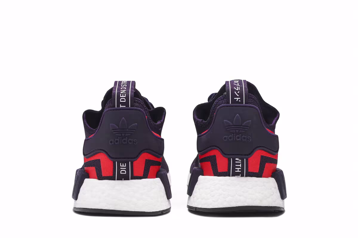 Adidas NMD_R1 Colorblock - Purple Red, view 7