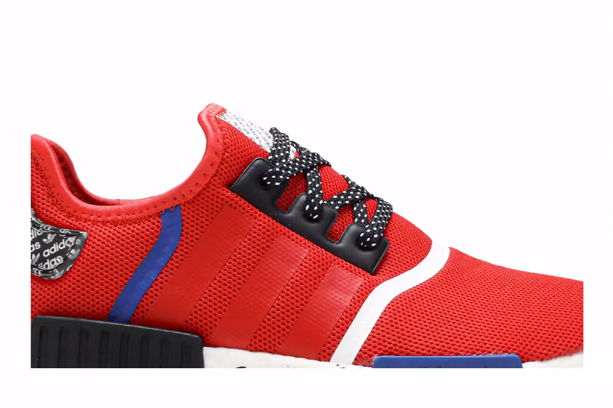 adidas NMD_R1 Active Red Black, view 3