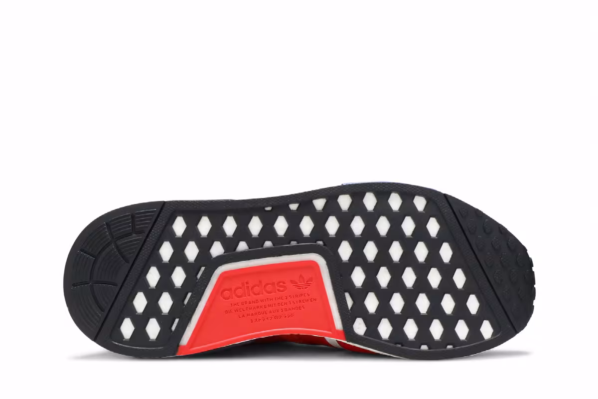 adidas NMD_R1 Active Red Black, view 5