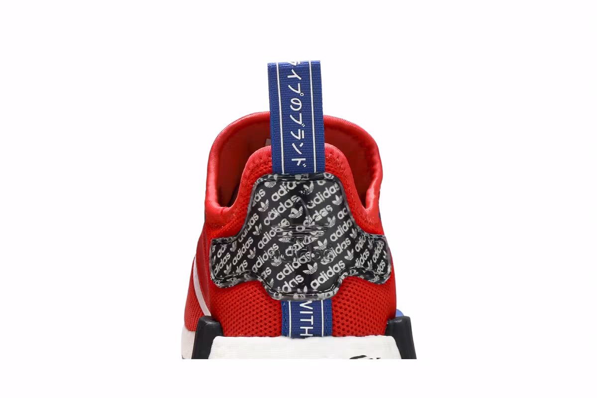 adidas NMD_R1 Active Red Black, view 8