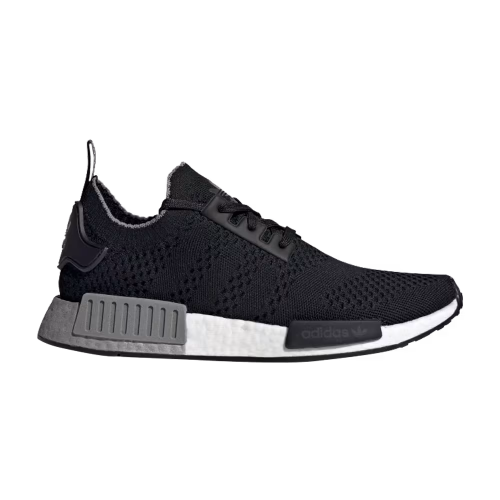 Adidas NMD_R1 Primeknit Two Tone Boost - Black