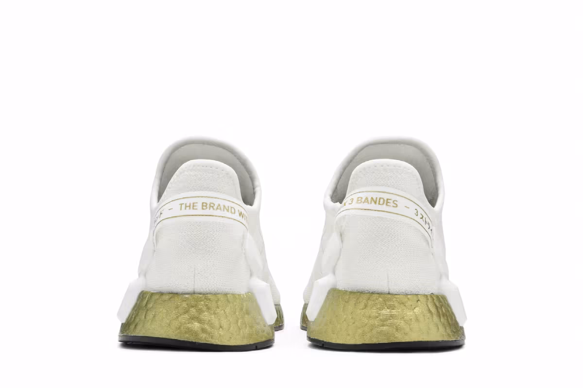 Adidas Women's NMD_R1 V2 Gold Boost, view 7