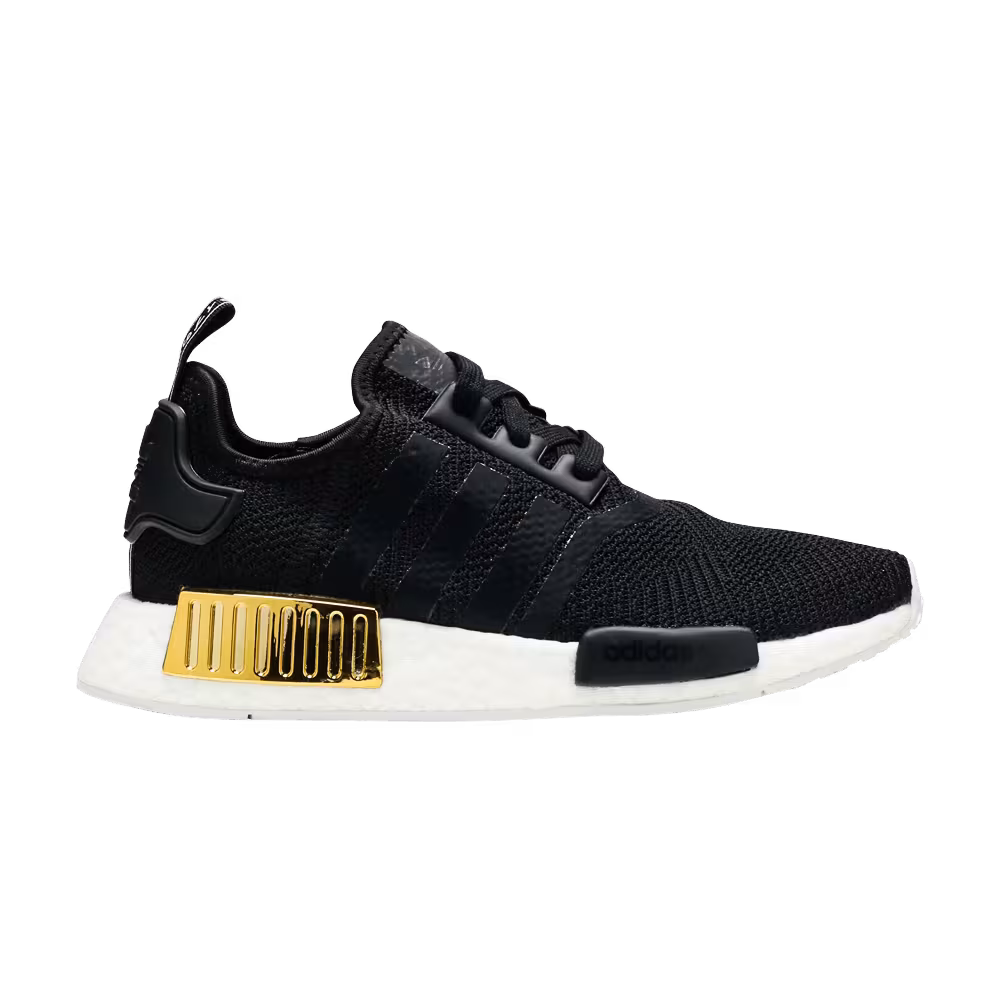 Adidas Women's NMD_R1 Black Gold Metallic