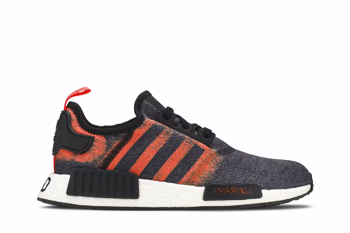 Adidas NMD_R1 Stencil Pack - Solar Red, view 2