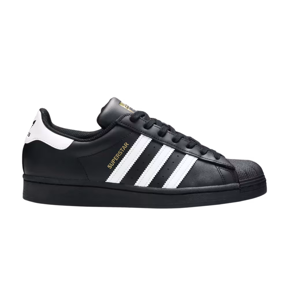 adidas Superstar Core Black White