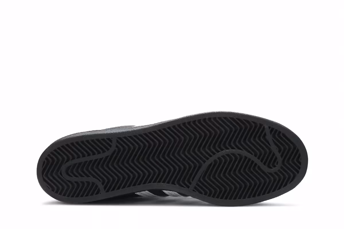 adidas Superstar Core Black White, view 5