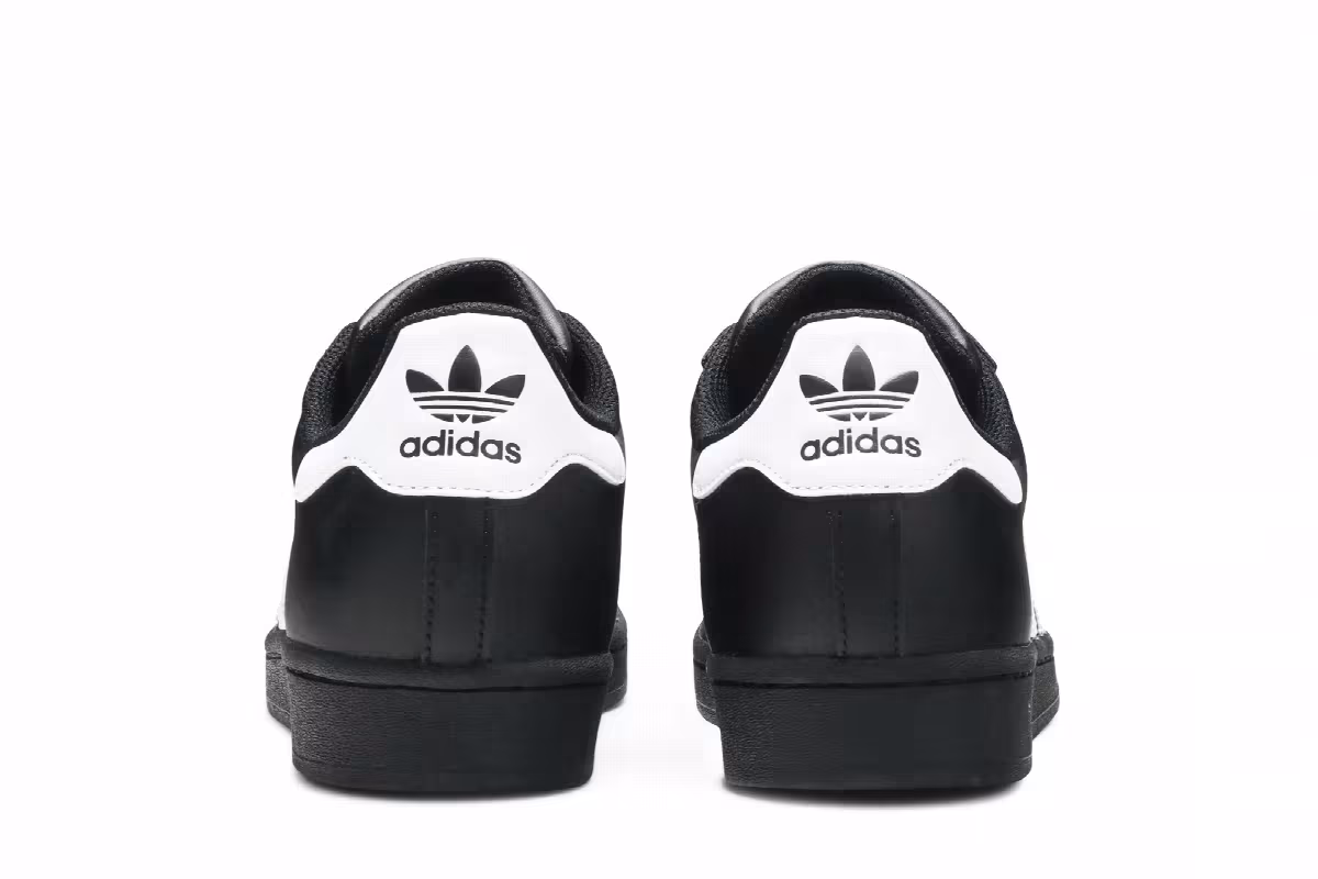 adidas Superstar Core Black White, view 7