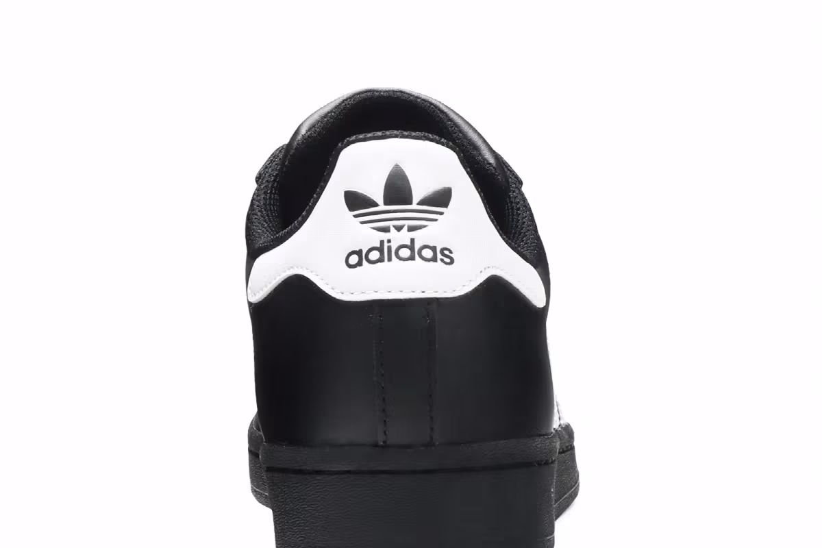 adidas Superstar Core Black White, view 8