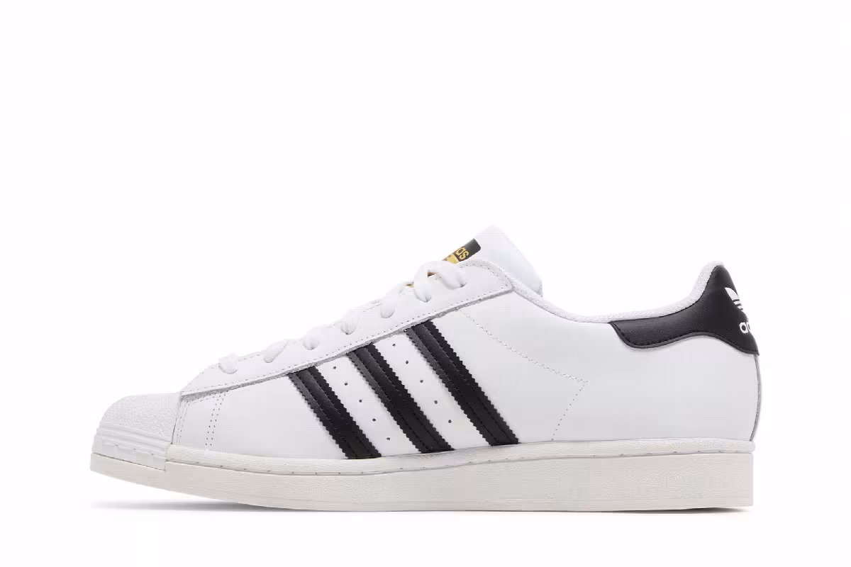 adidas Superstar Footwear White Black, view 4