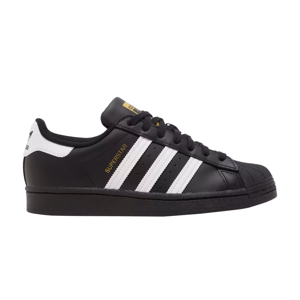 adidas Superstar J Black White
