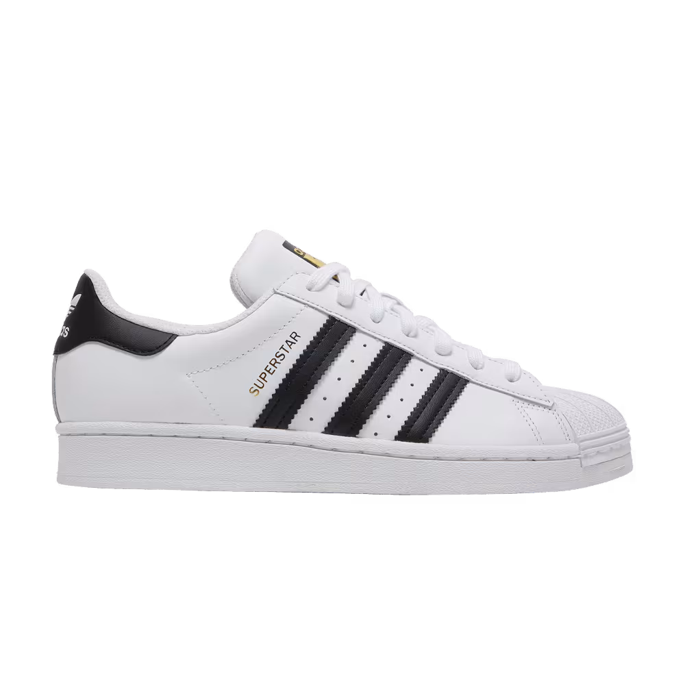 adidas Superstar J White Black