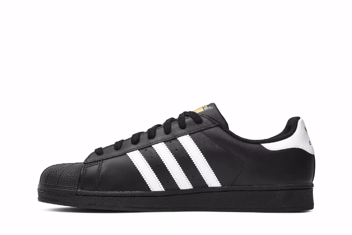 adidas Superstar Core Black, view 4