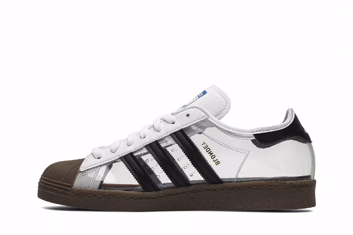 Blondey McCoy x adidas Superstar 80 Clear, view 4