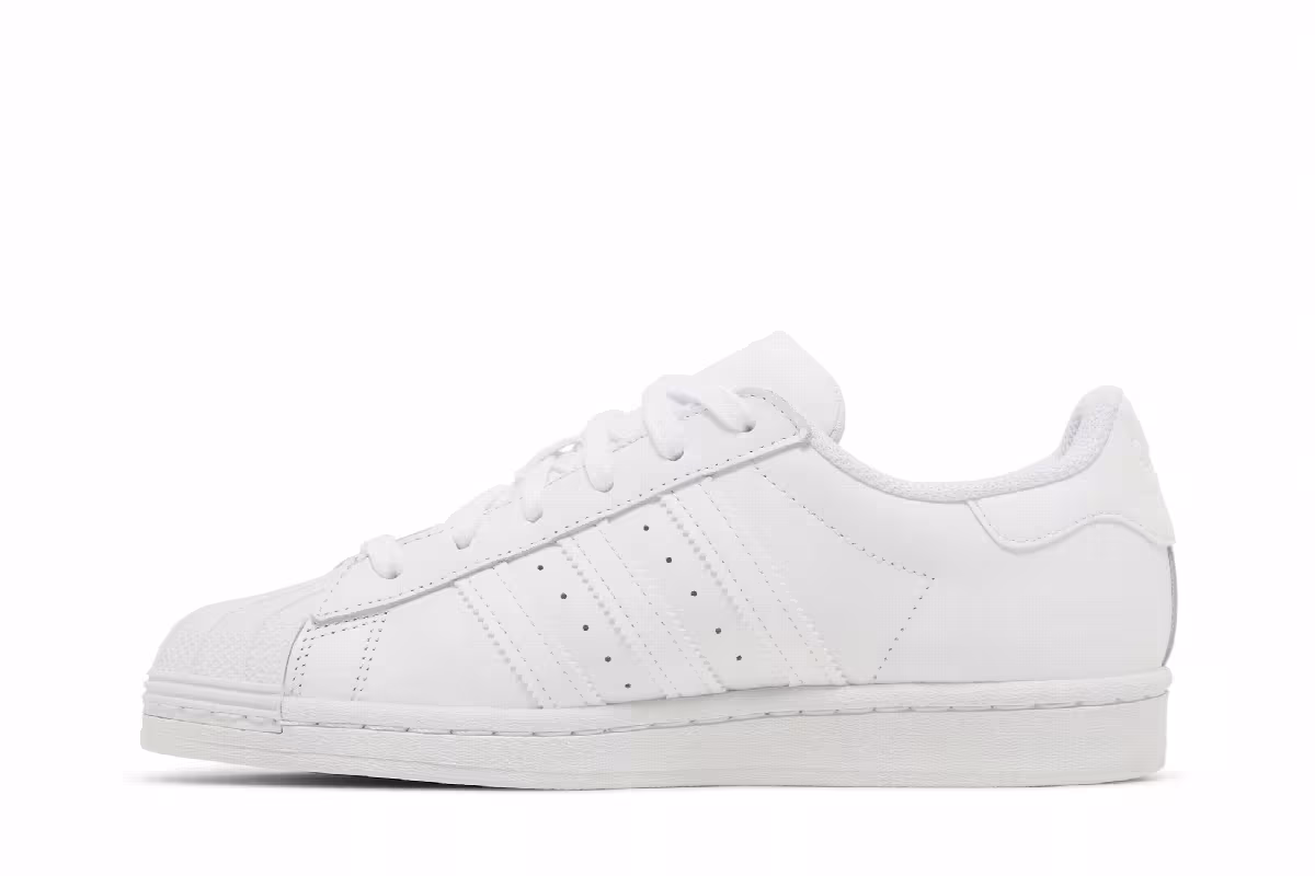 adidas Superstar J Triple White, view 4