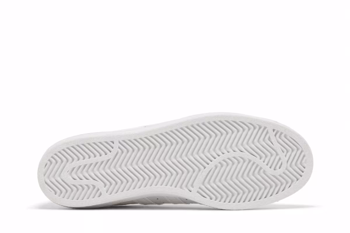 adidas Superstar J Triple White, view 5