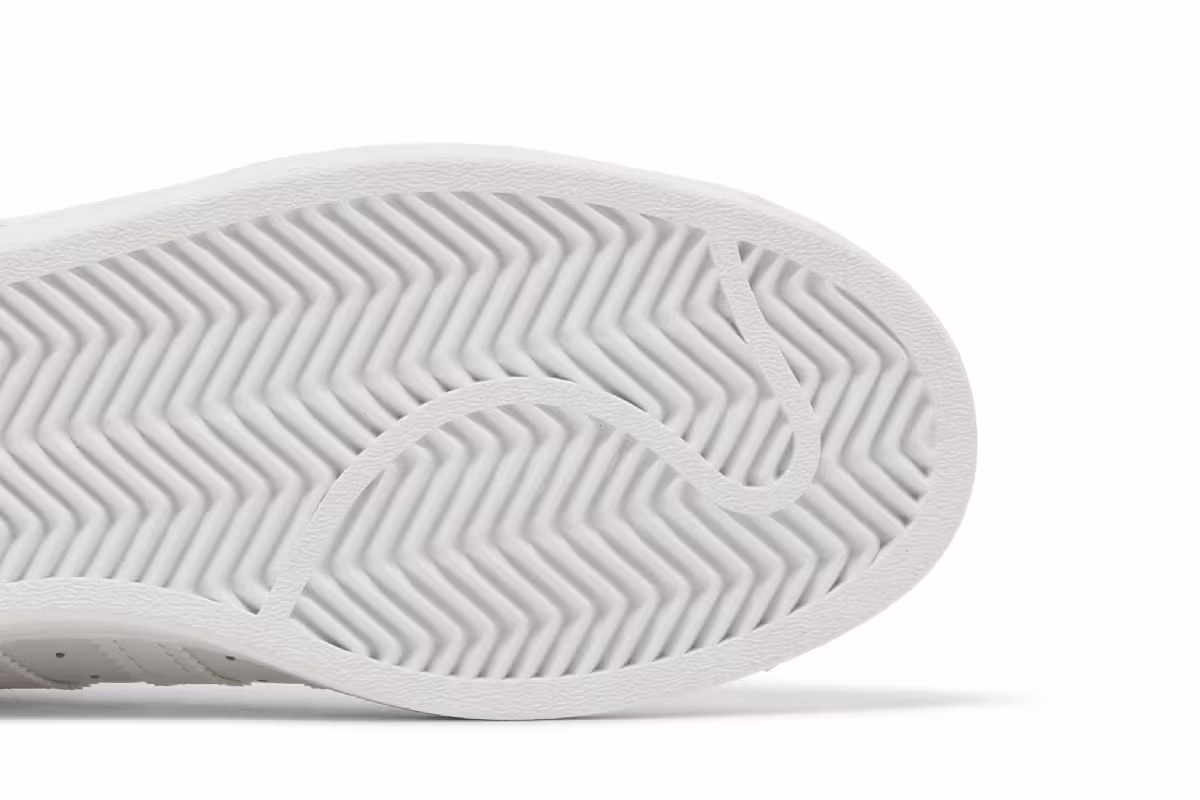 adidas Superstar J Triple White, view 6