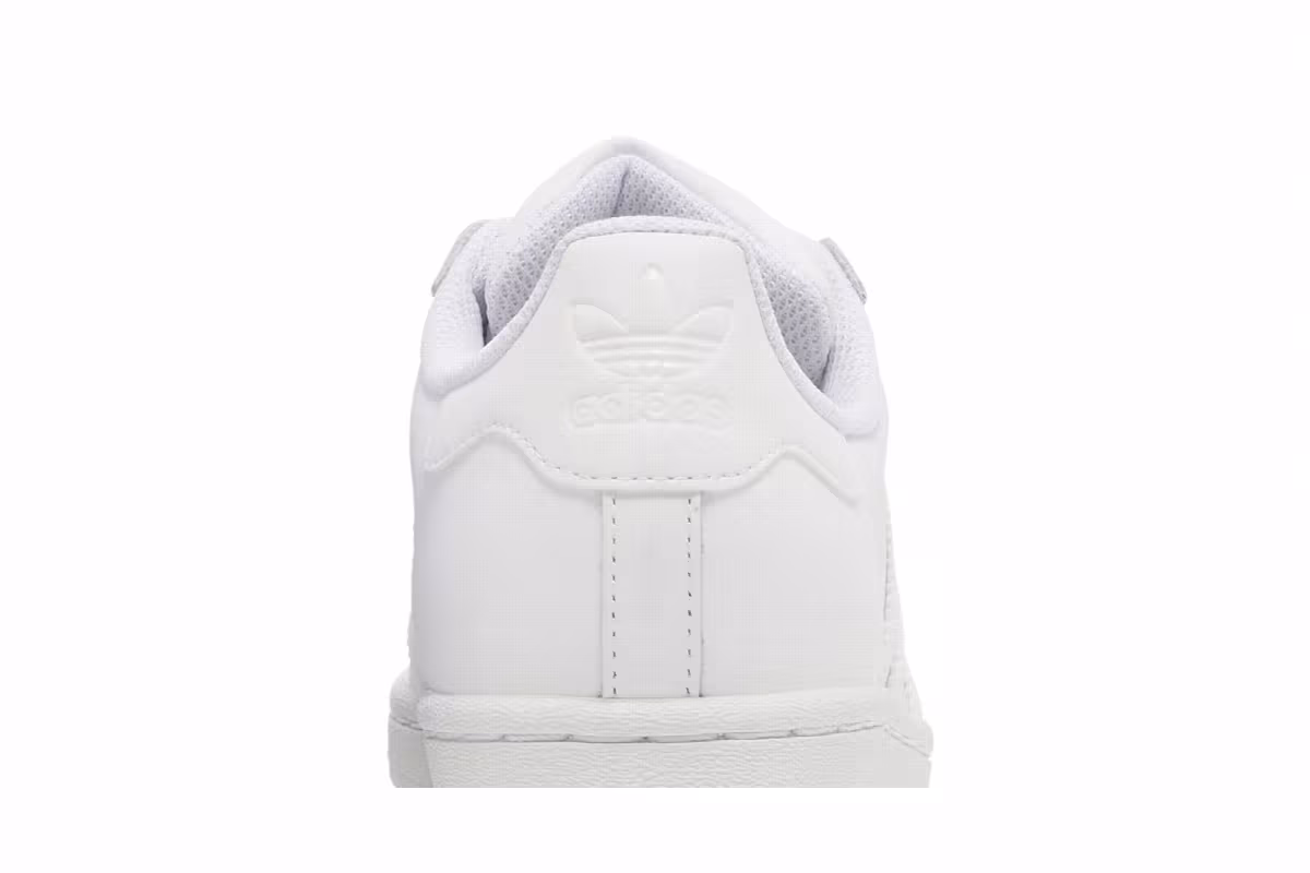 adidas Superstar J Triple White, view 8