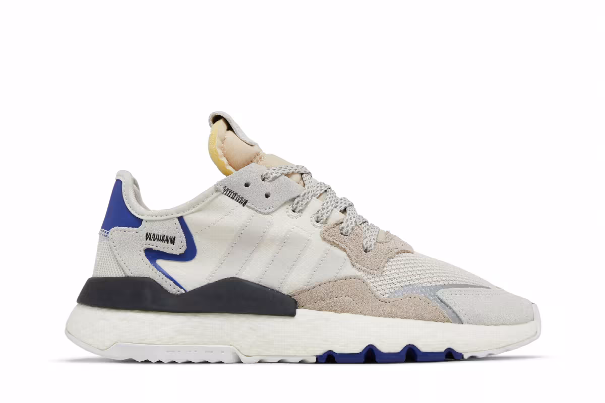 adidas Nite Jogger White Active Blue, view 2