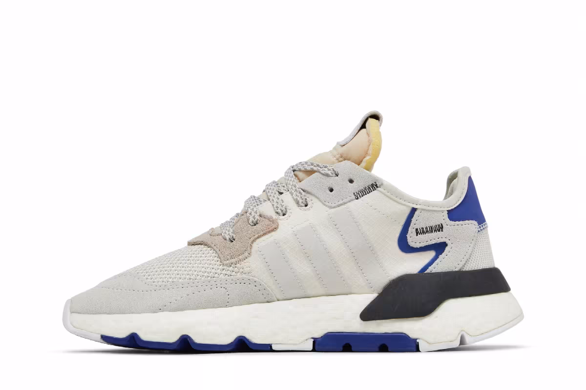 adidas Nite Jogger White Active Blue, view 4