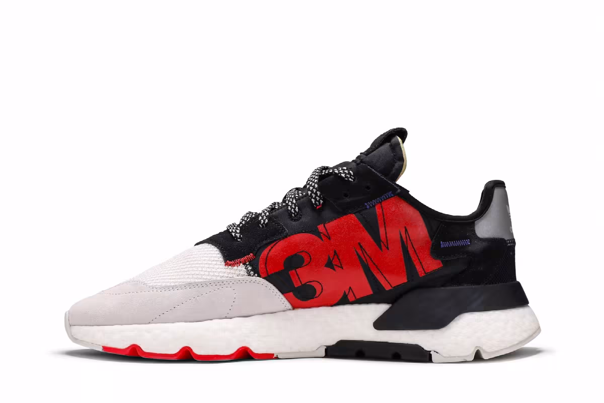 3M x adidas Nite Jogger Crystal White, view 4
