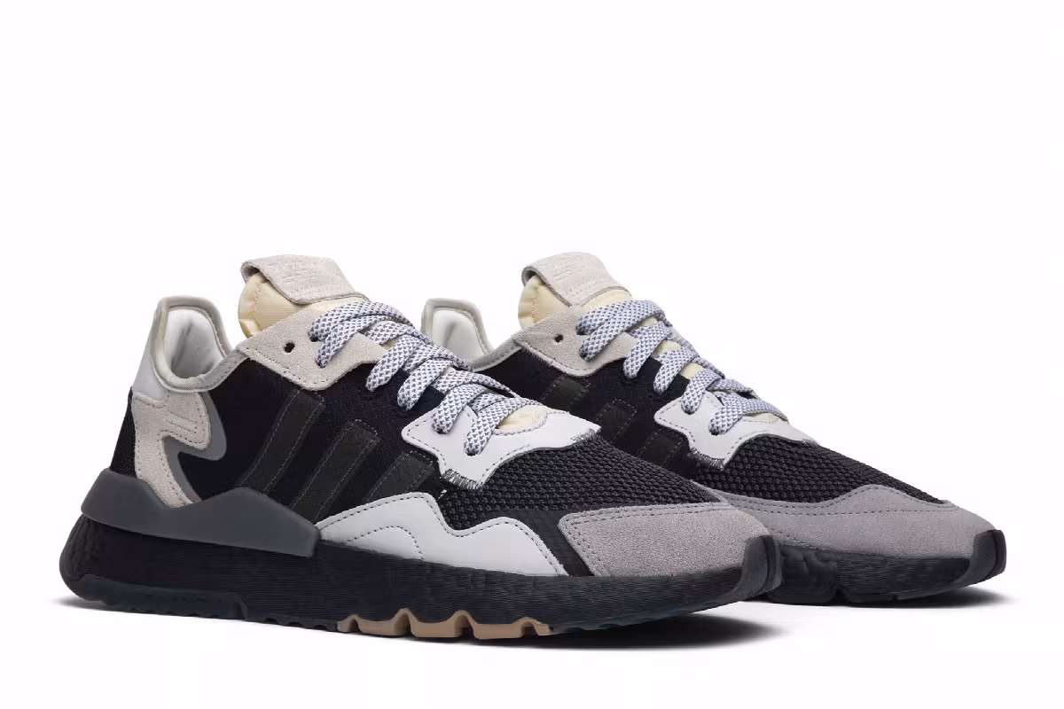 Adidas Nite Jogger Grey Pack - Carbon, view 9