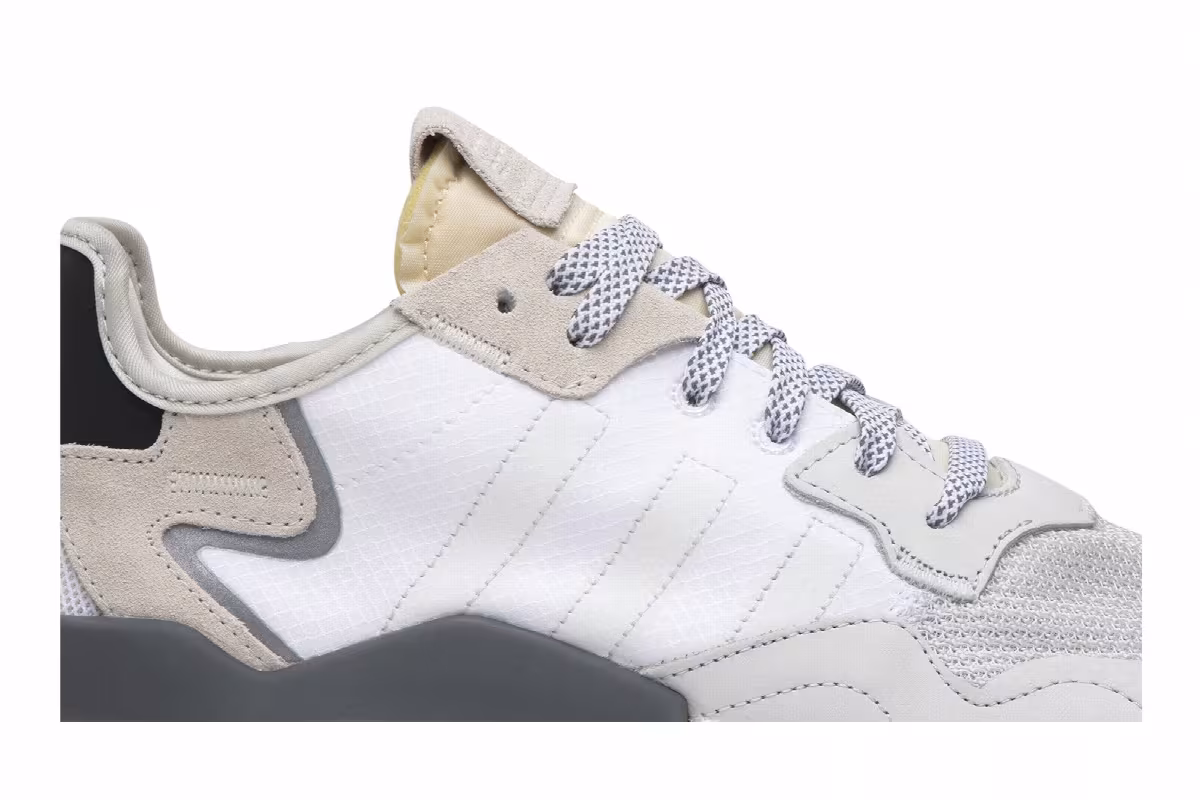 Adidas Nite Jogger Grey Pack - Neutral White, view 3