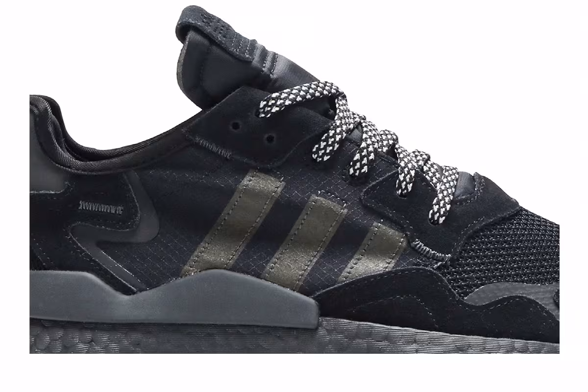 Adidas Nite Jogger Triple Black, view 3