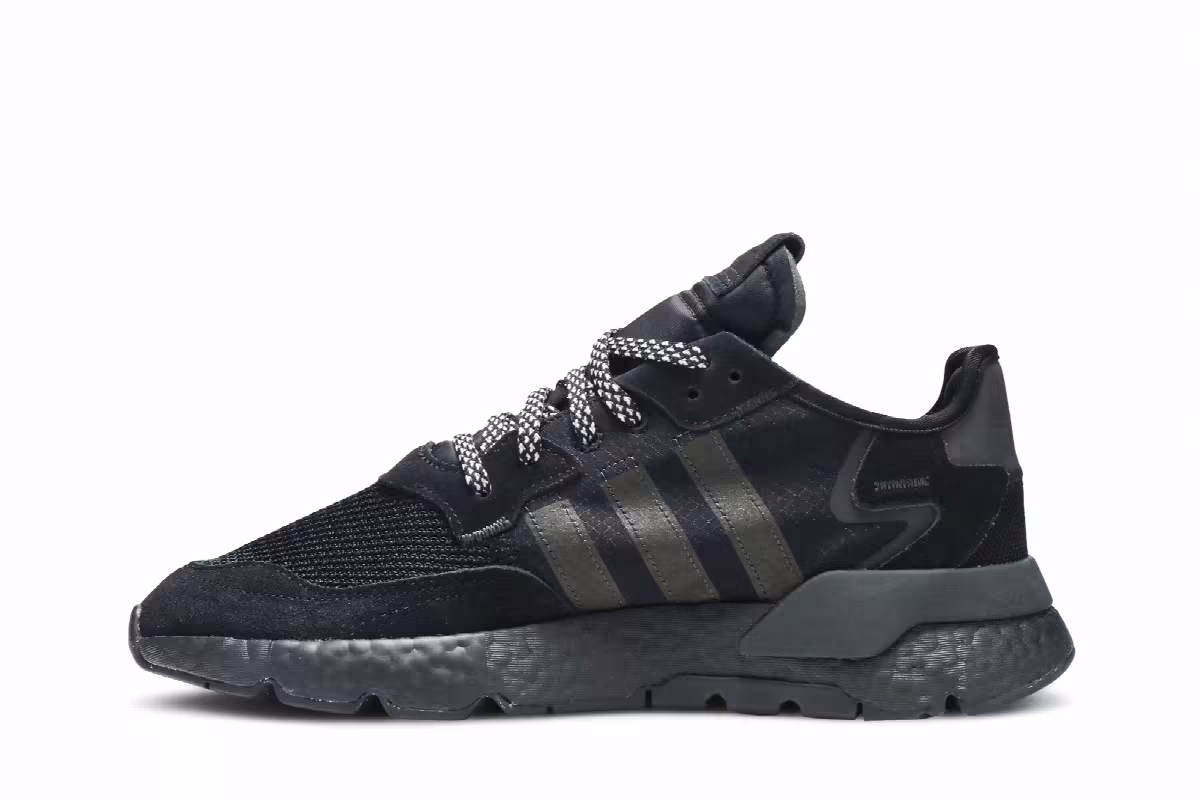 Adidas Nite Jogger Triple Black, view 4