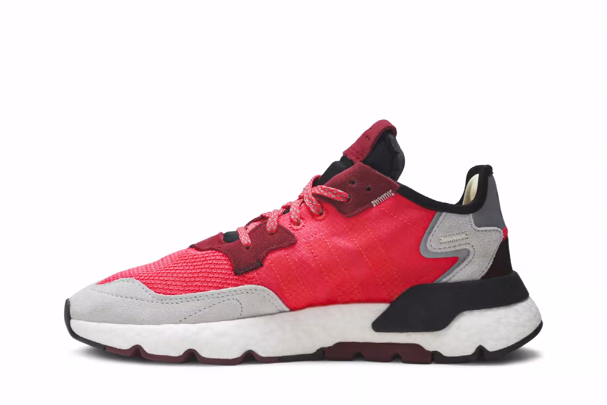 Adidas Nite Jogger Shock Red, view 4