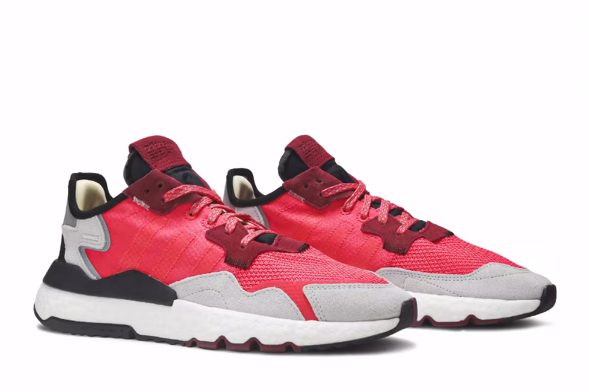 Adidas Nite Jogger Shock Red, view 9