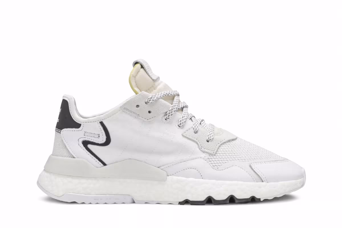 adidas Nite Jogger Crystal White, view 2