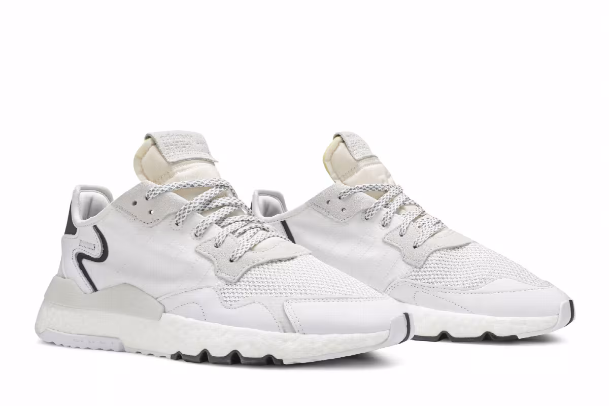 adidas Nite Jogger Crystal White, view 9