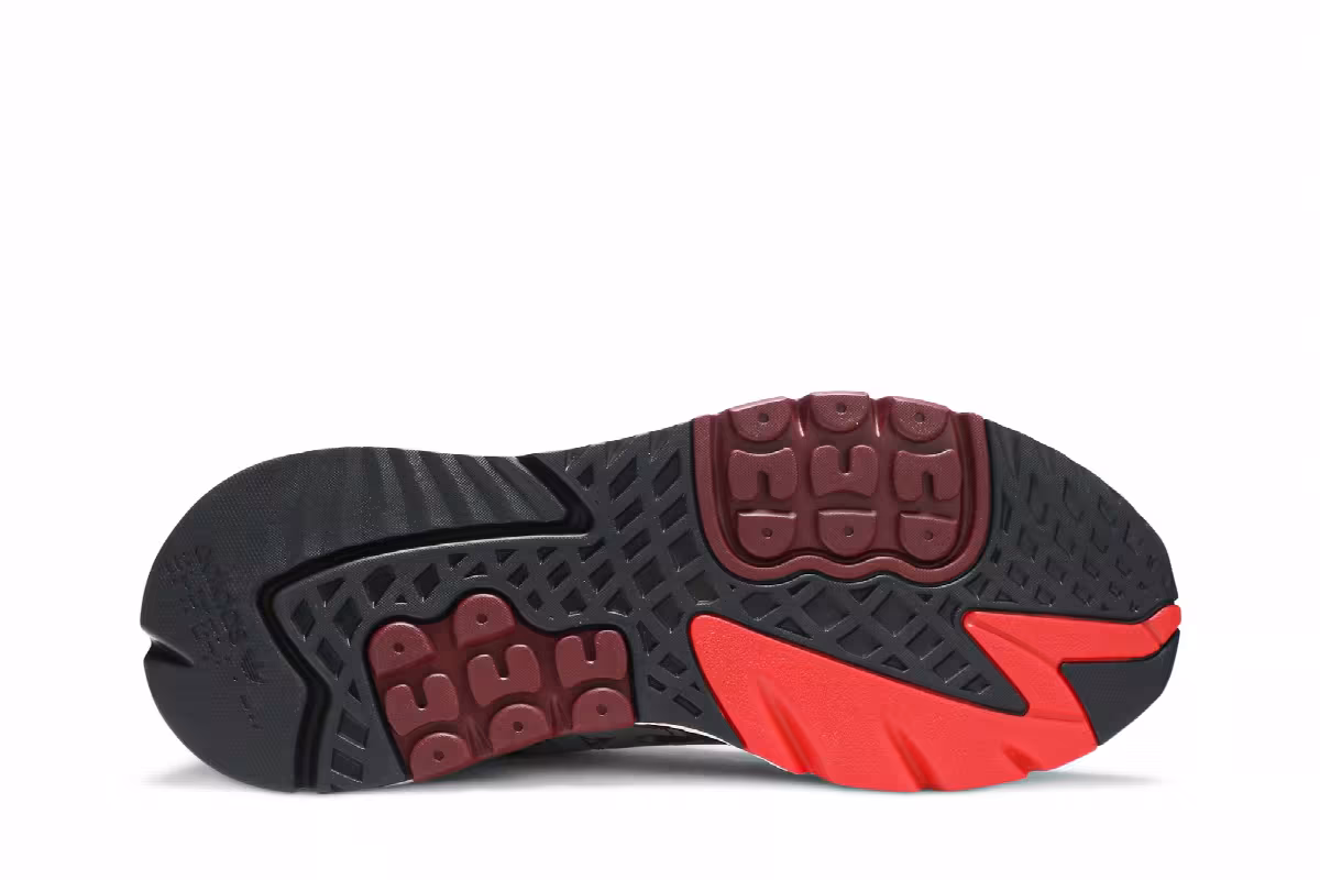 3M x adidas Nite Jogger Burgundy, view 5