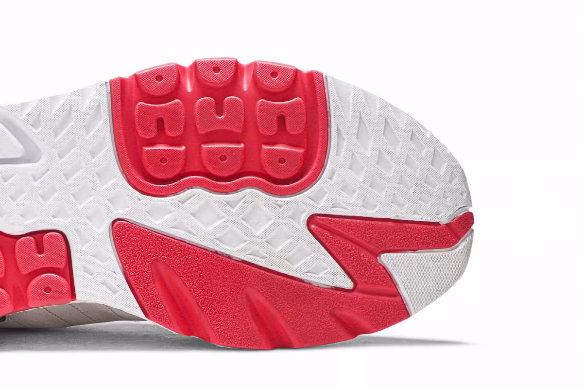 adidas Nite Jogger White Shock Red, view 6