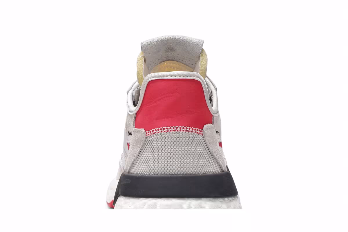 adidas Nite Jogger White Shock Red, view 8