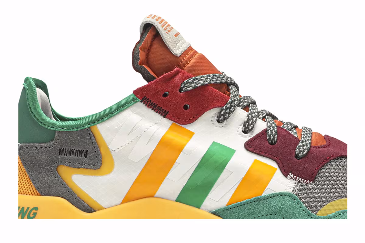 White Mountaineering x adidas Nite Jogger Real Gold, view 3