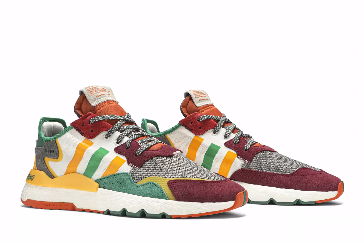 White Mountaineering x adidas Nite Jogger Real Gold, view 9