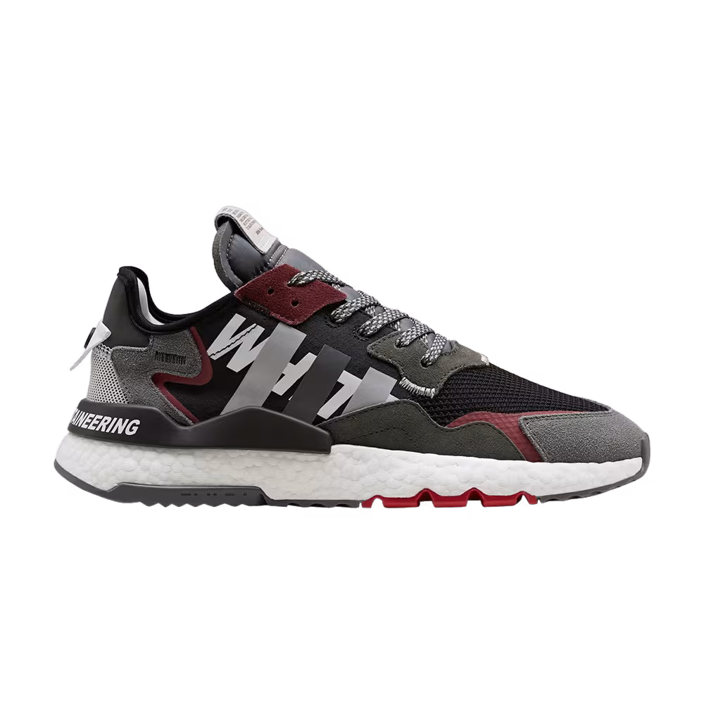 White Mountaineering x adidas Nite Jogger Grey Four
