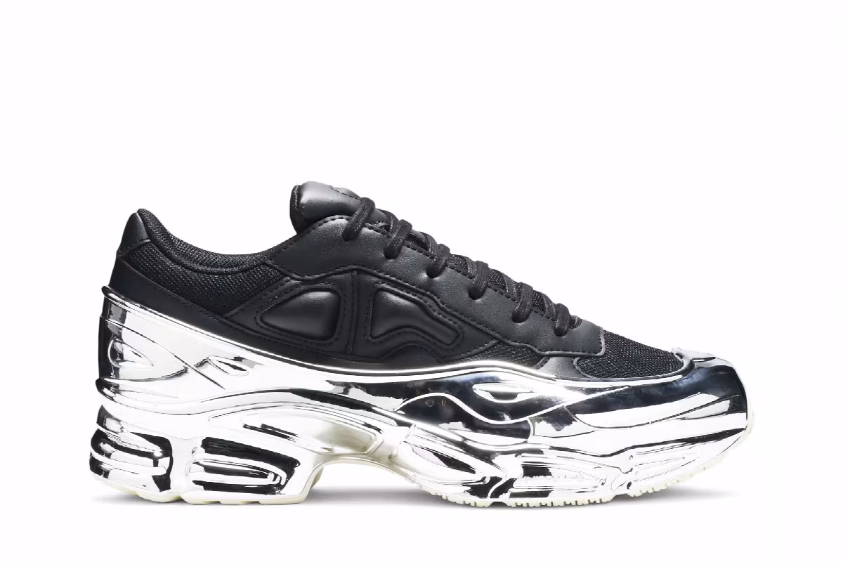 Raf Simons x adidas Ozweego Mirrored - Black, view 2