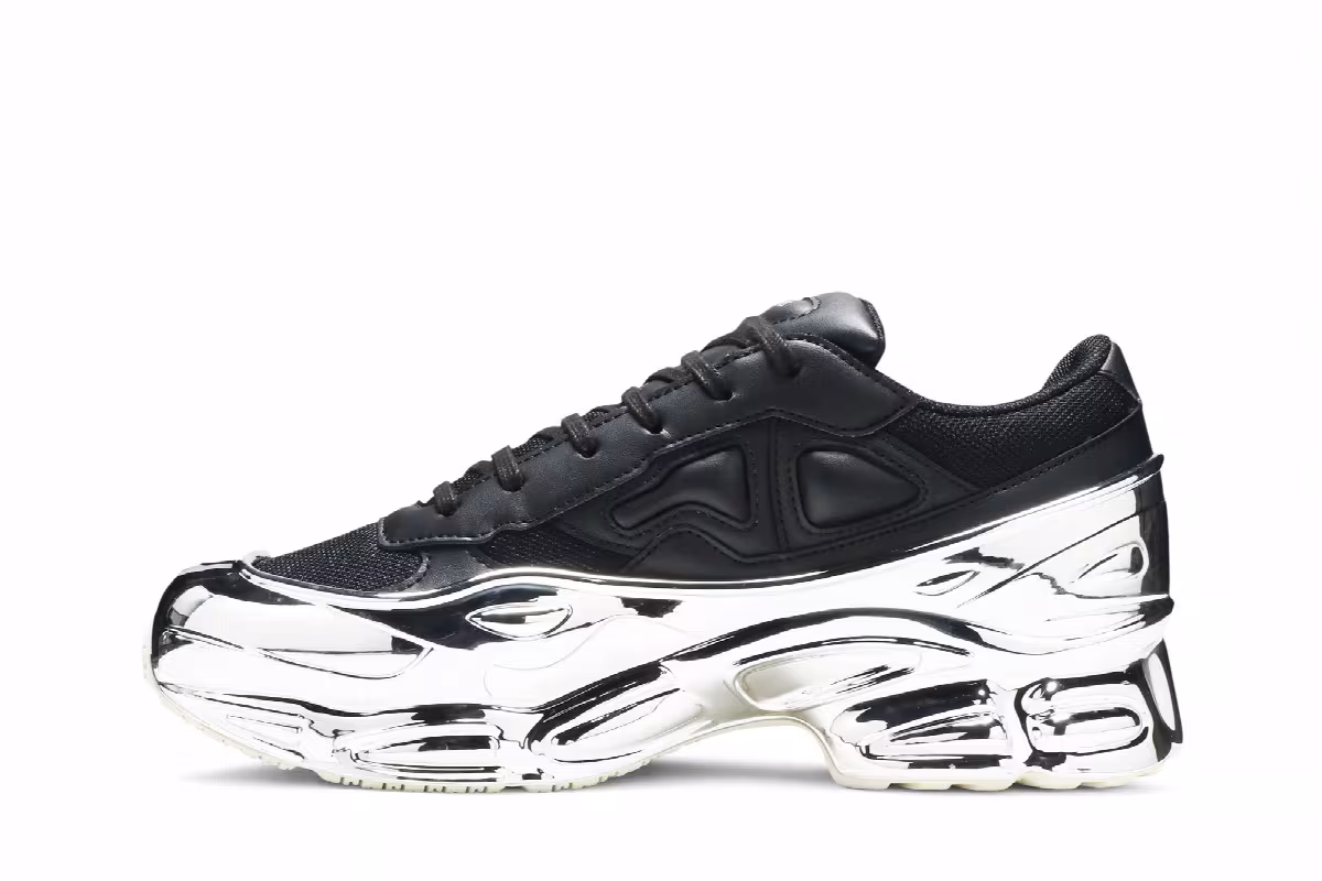 Raf Simons x adidas Ozweego Mirrored - Black, view 4
